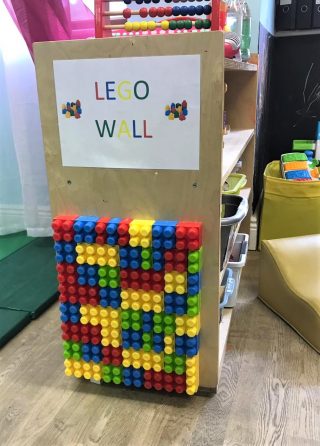 lego wall for babies